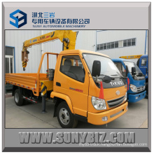 3.2t Dump Truck with Crane 4X2 Truck Mounted Crane